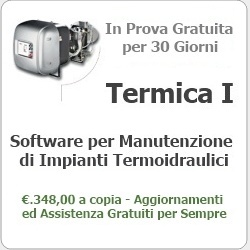 Software per la manutenzione degli impianti termici